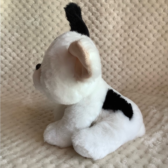 Ty Velvety Marcel French Bulldog Black and White Plush Puppy Stuffed Animal - Picture 5 of 8